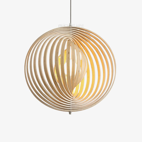Rotating Moon Pendant Light