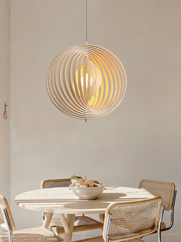 Rotating Moon Pendant Light