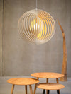 Rotating Moon Pendant Light