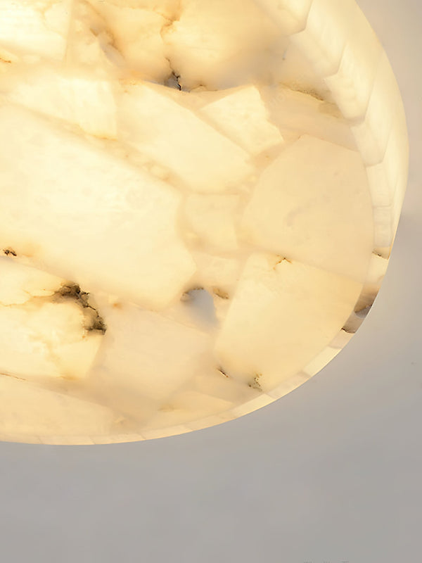 round-mosaic-alabaster-ceiling-lamp