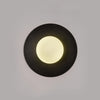 Round Glass Art Wall Lamp
