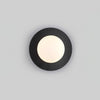 Round Glass Art Wall Lamp