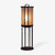 Round Pillar Acrylic Lantern Outdoor Lamp