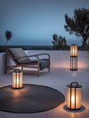 Round Pillar Acrylic Lantern Outdoor Lamp