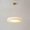 Round Pleated Pendant Lamp