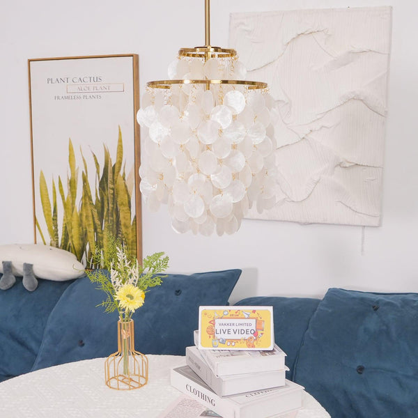 shell-chandelier
