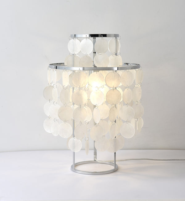 Round Shell Table Lamp