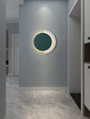 Rounded Abstract Art Sconce