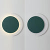 Rounded Abstract Art Sconce