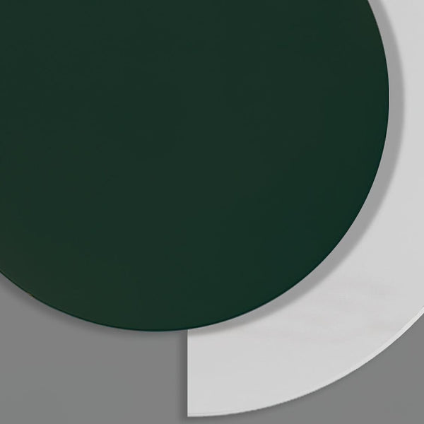 Rounded Abstract Art Sconce