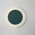 Rounded Abstract Art Sconce