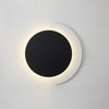 Rounded Abstract Art Sconce