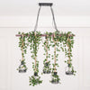 Rustic Wooden Chandelier