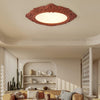 Sculpted Resin Ceiling Lamp