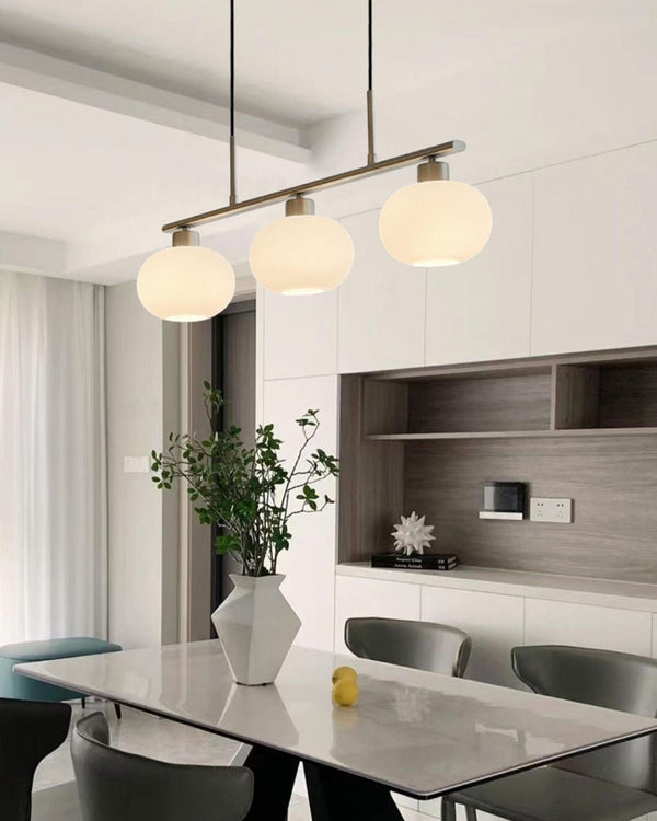 Sculptural 3 Pendant Light