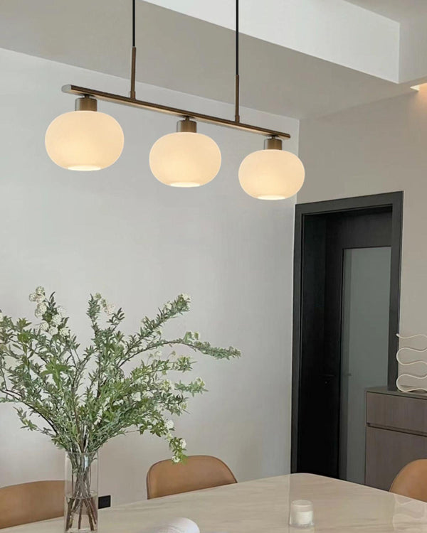 Sculptural 3 Pendant Light