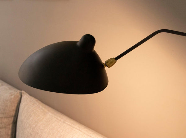 Serge Mouille Plug In Wall Lamp