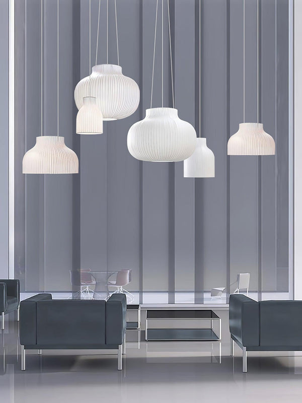 Serica Trio Silk Pendant Collection