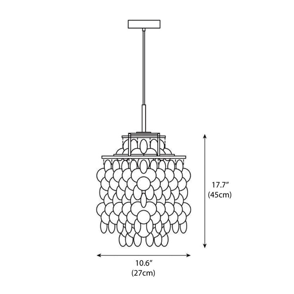 shell-chandelier