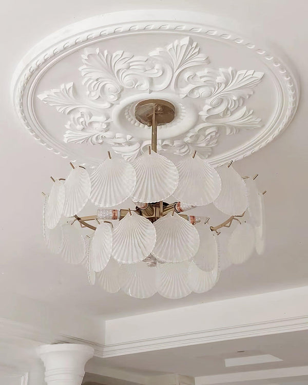 shell-glass-chandelier