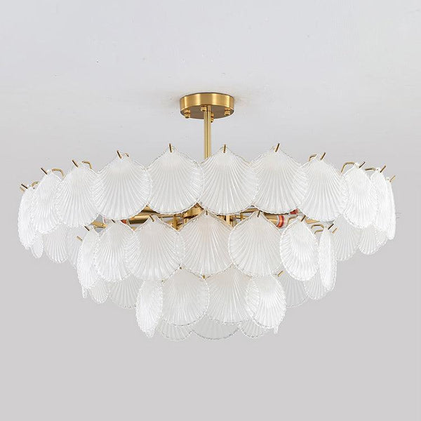 shell-glass-chandelier