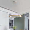 Simple Geometric Wooden Pendant Light