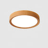 Simple Wood Grain LED Ceiling Light