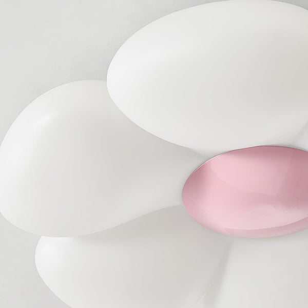Six Leaf Flower Kids Room Ceiling Lamp