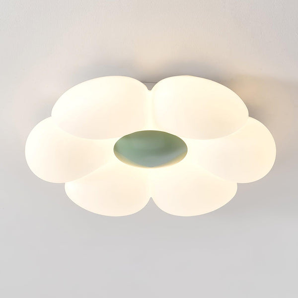 Six Leaf Flower Kids Room Ceiling Lamp