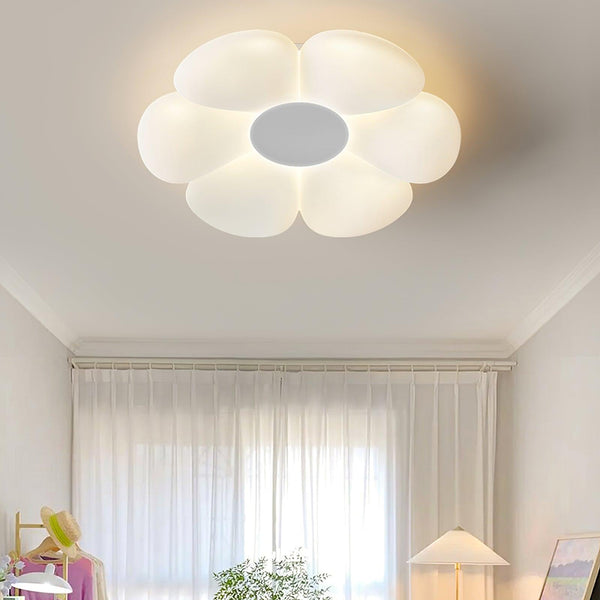 Six Leaf Flower Kids Room Ceiling Lamp