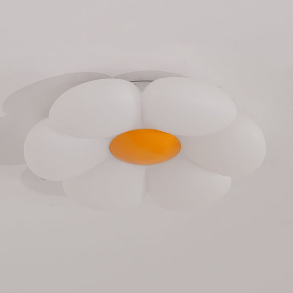 Six Leaf Flower Kids Room Ceiling Lamp
