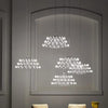 Sky Ballet Ceiling-Mounted Chandelier Elect