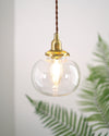 small-retro-handmade-glass-pendant-light