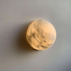 Snowflake Alabaster Wall Sconce