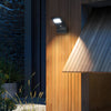 Outdoor Black Led Solar Wall Lights