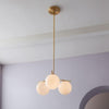 Sphere Stem Chandelier
