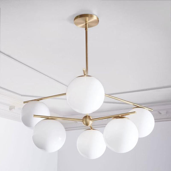 Sphere Stem Chandelier