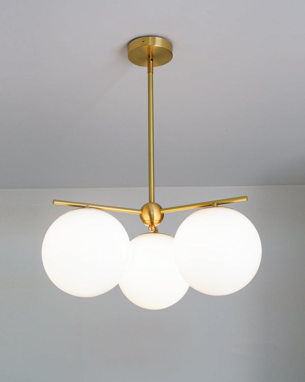 Sphere Stem Chandelier