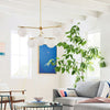 Sphere Stem Chandelier