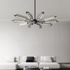 Sputnik Brass Chandelier