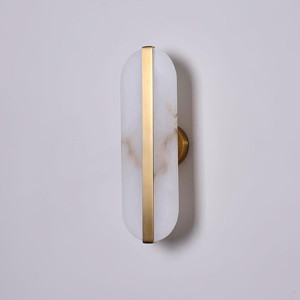 Stone Wall Alabaster Led Sconce