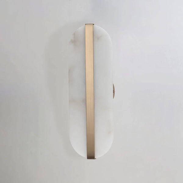 Stone Wall Alabaster Led Sconce