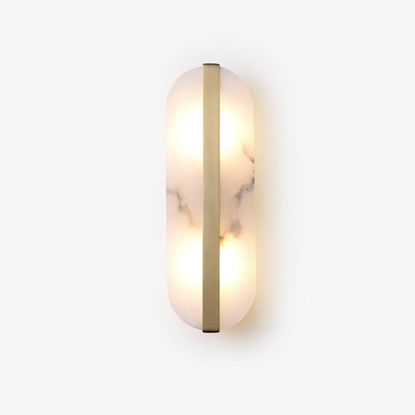 Stone Wall Alabaster Led Sconce