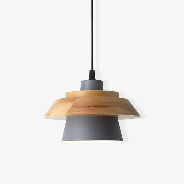 Stone Wood Pendant