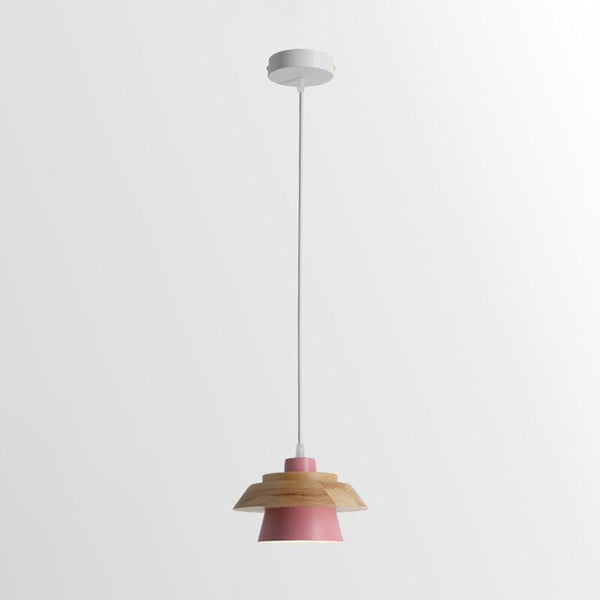 Stone Wood Pendant