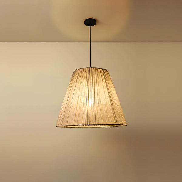 Textile Taper Pendant Lamp