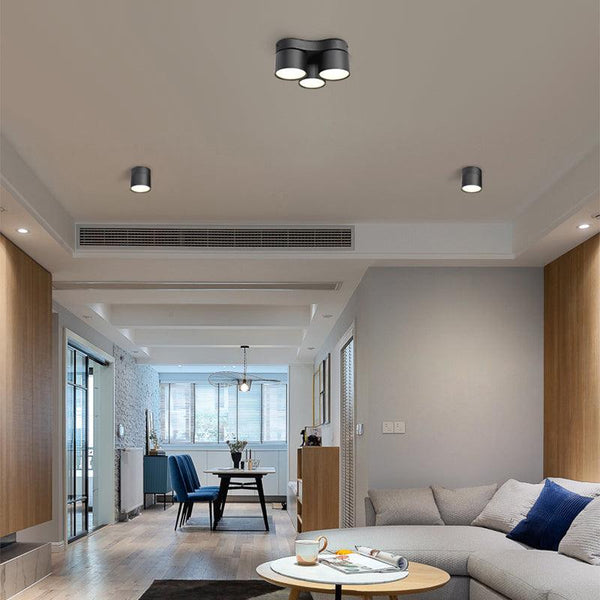 Rotating Folding Three Head Spotlight