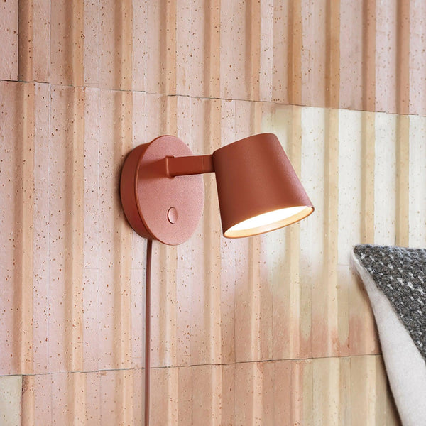 Tip Plug In Wall Lamp