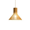 Trumpet Wood Art Pendant Light