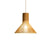 Trumpet Wood Art Pendant Light